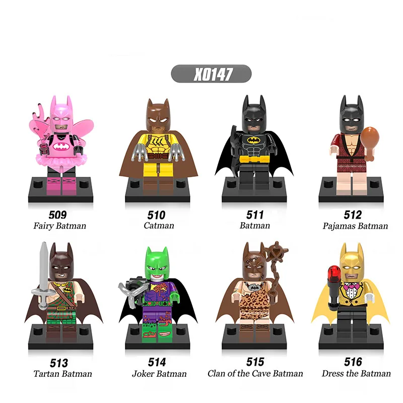 

Building Blocks 8pcs/lot legoing batman blocks Toys For Children Building block Legoing Batman block