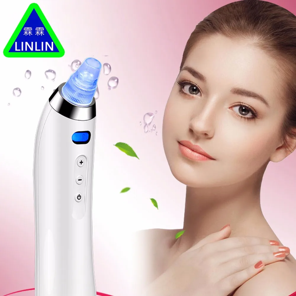 Electric Vacuum Suction Blackhead Acne Remover Facial Skin Cleansing Pore Cleaner Diamond Dermabrasion Skin Care Beauty Machine Electric Vacuum Suction Blackhead Acne Remover Facial Skin Cleansing Pore Cleaner Diamond Dermabrasion Skin Care Beauty Machine