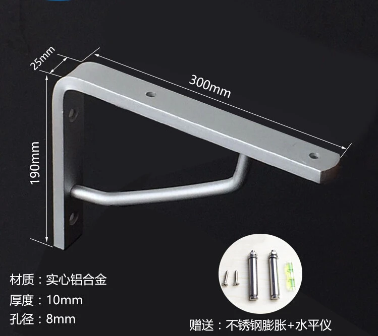 Wall Mount Metal Decorative Metal Shelf Bracket for furniture or wall