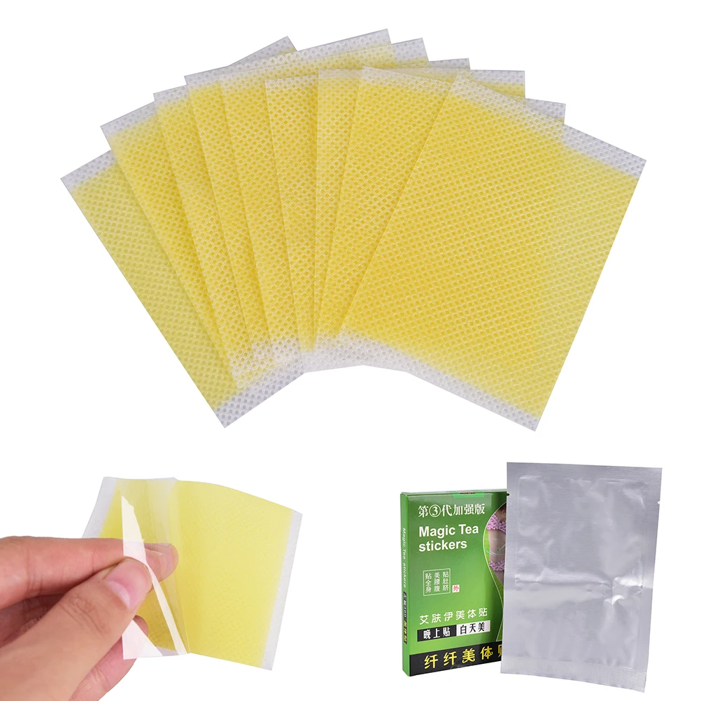10pcs Safe Slim Health Fast Slimming Diet Products Magic Patch Sheet Losing Weight Navel PasteNo-diet Loss | Красота и здоровье