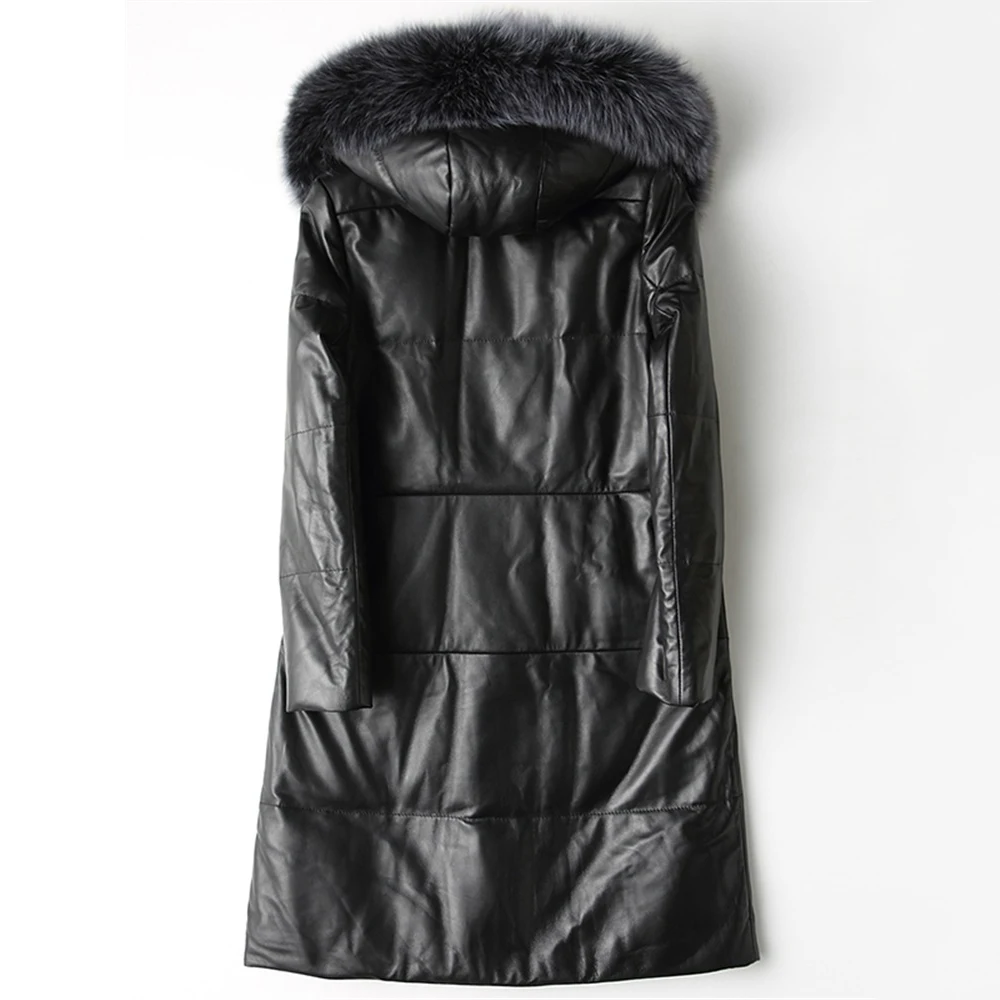 Autumn Down Jacket Women Parkas 2018 New Fashion High Quality Hooded Fox fur collar Winter Warm Large size Sheepskin Outerwear Autumn Down Jacket Women Parkas 2018 New Fashion High Quality Hooded Fox fur collar Winter Warm Large size Sheepskin Outerwear
