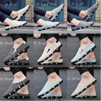 

New spring and summer canvas shoes men's casual and comfortable outdoor shoes
