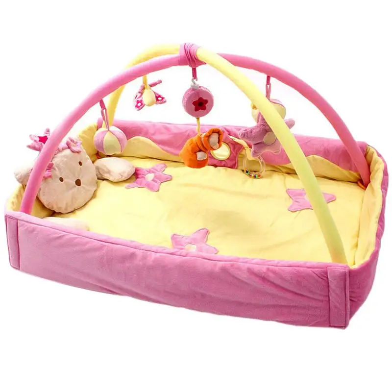 

Crawling Carpet Bracket Game Pad Crawling Carpet Bracket Fitness Frame Baby Toy Play Mat Powder Princess Increase