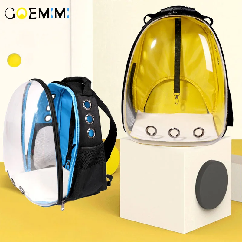 

Brand New Dog Outdoor Backpack Breathable Travel Cat Space Portable Carrier Top Quality designer dog carrier bags