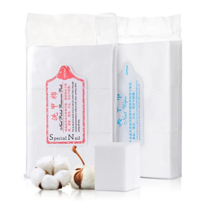 

600pcs Gel Nail Polish Acrylic Remover Wipes 100%Cotton Nail Cleaner Towel Set Lint-Free Wipes Nail Art Cleaning Manicure Tool