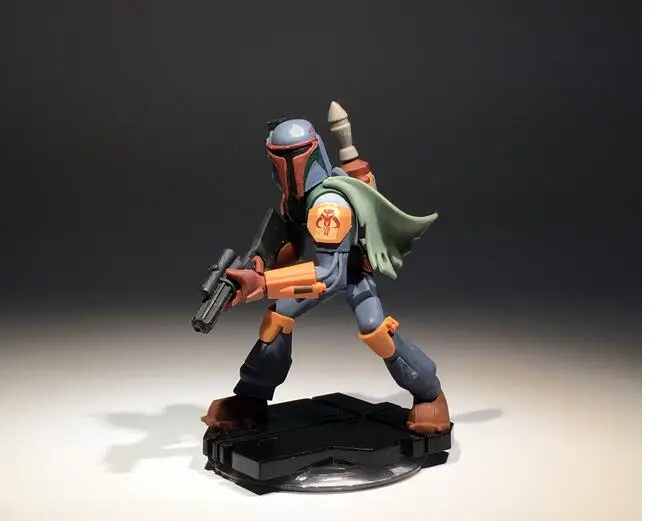 

1pcs 9.5cm original Star Wars Bounty Hunter Jango Fett action figures toys star wars Collectible figure Model toy