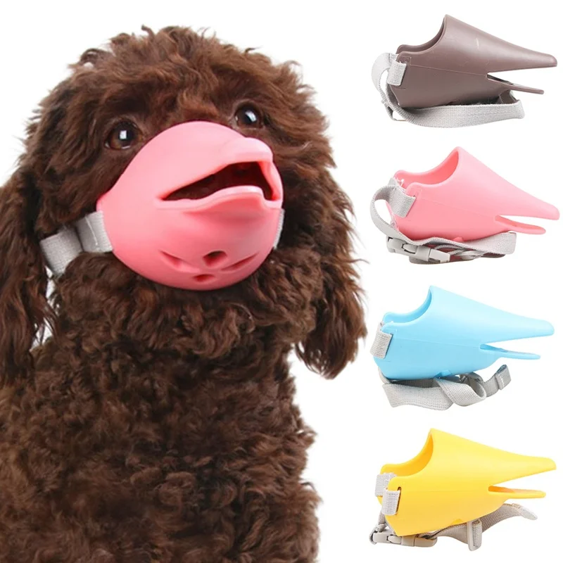 Мордочка для домашних животных для собак, противоукусы, маски, безопасные и нетоксичные силиконовые маски для рта, намордник против лая, укусов для маленьких собак