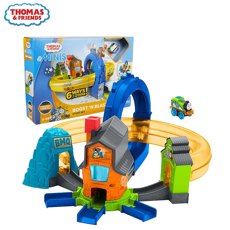 

Original the Mini Train Multiplay Track Collectible Railway Track Boy Toy Gift Model Car Toys For Children