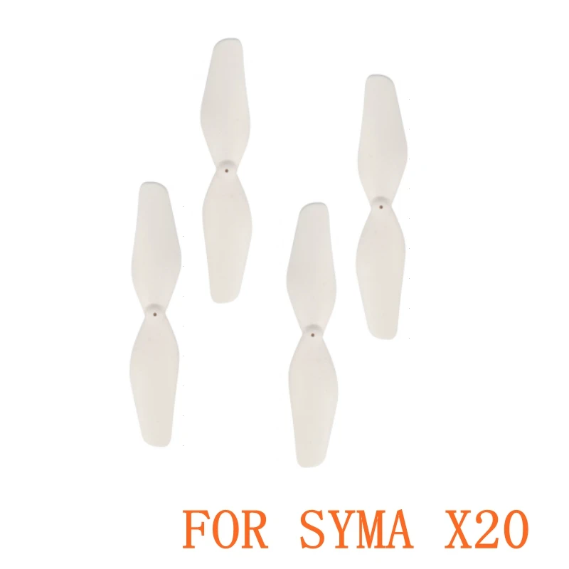 White Syma X20 Propeller For X20 Rc Helicopter Propellers Quadcopter