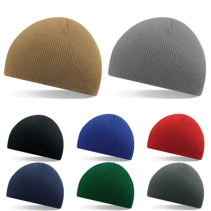 8 Color Men Slouch Skull Cap Beanie font b Women b font Baggy Winter Warm Cap