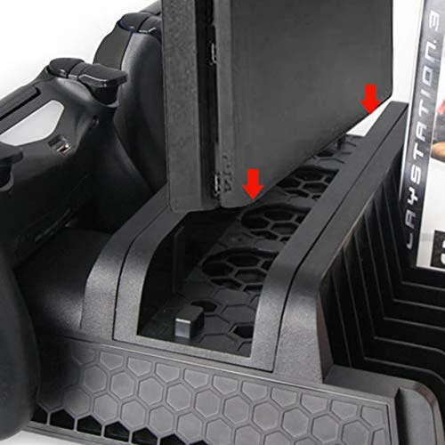 Подставка для Ps4/ps4 Slim/ps4 Pro 3 в 1 вертикальный охлаждающий вентилятор с зарядной