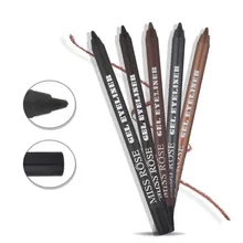 MISS ROSE подводка для глаз Карандаш Макияж водонепроницаемый легко носить Глаза Карандаш длительный Макияж Красота Косметика Новинка