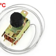 1,5 до 12,5 По Цельсию D-Форма вал 4 Pin термостат холодильника постоянного тока 250 V 2 шт