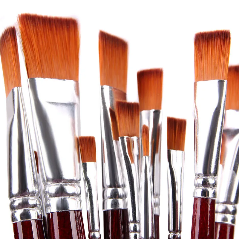 

12pcs Water Coloring Brush Pens for Watercolor Painting Water Soluble Pencils Brush Powdered Pigment UYT Shop