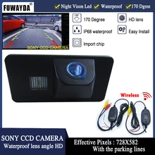 Fuwayda беспроводной sonyccd заднего вида автомобиля Обратный резервного Парковка Камера 170 градусов для BMW E81 E87 E90 E91 E92 E60 E61 e62 E64 X5 X6