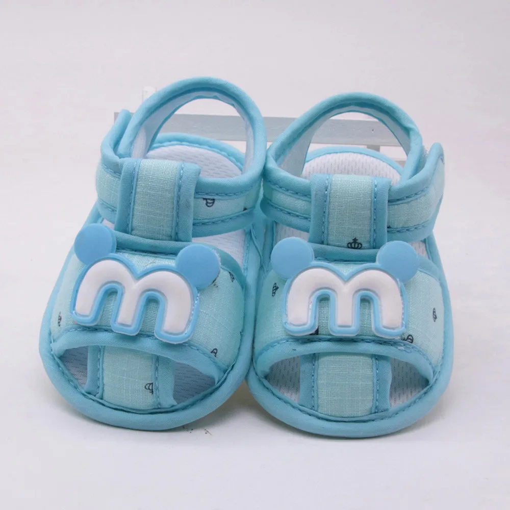 

LONSANT baby shoes Cotton Newborn Baby Sandals Cartoon M Anti-Slip Footwear Girls Boys Lovely summer casual Sandals