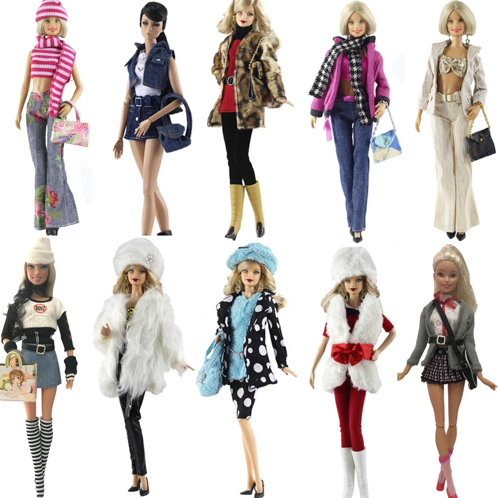 barbie winter outfits