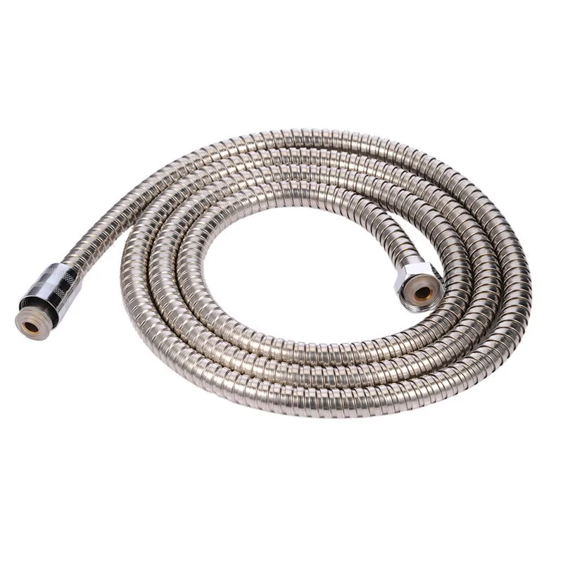 LeKing 1.5M/2.0M Stainless steel Shower Hose Soft Shower Pipe Flexible Bathroom Water Pipe Silver Color Common Plumbing Hoses LeKing 1.5M/2.0M Stainless steel Shower Hose Soft Shower Pipe Flexible Bathroom Water Pipe Silver Color Common Plumbing Hoses