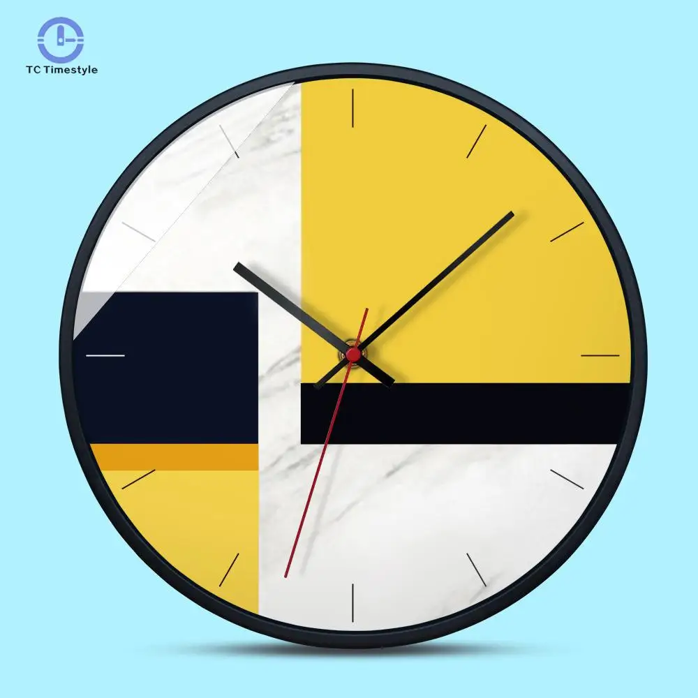 

Clocks Wall Home Decor Single Face Wall Watch Living Room Decoration Accessories Modern Quartz Kids Wall Clock