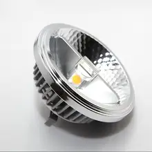 Высокая Мощность 15 W COB AR111 диммируемая Светодиодная лампа G53 GU10 15 W COB светодиодный потолочный светильник QR111 светодиодный Spotlight AC110-240V/DC12V светодиодный свет лампы