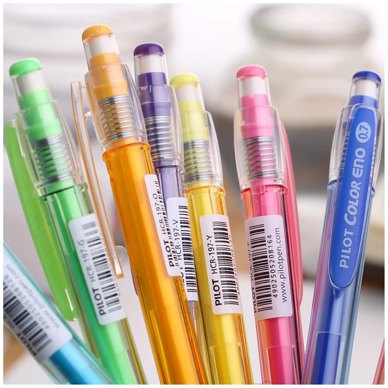 LifeMaster Pilot Color Eno Mechanical Pencil/Color Lead Refill 0.7mm