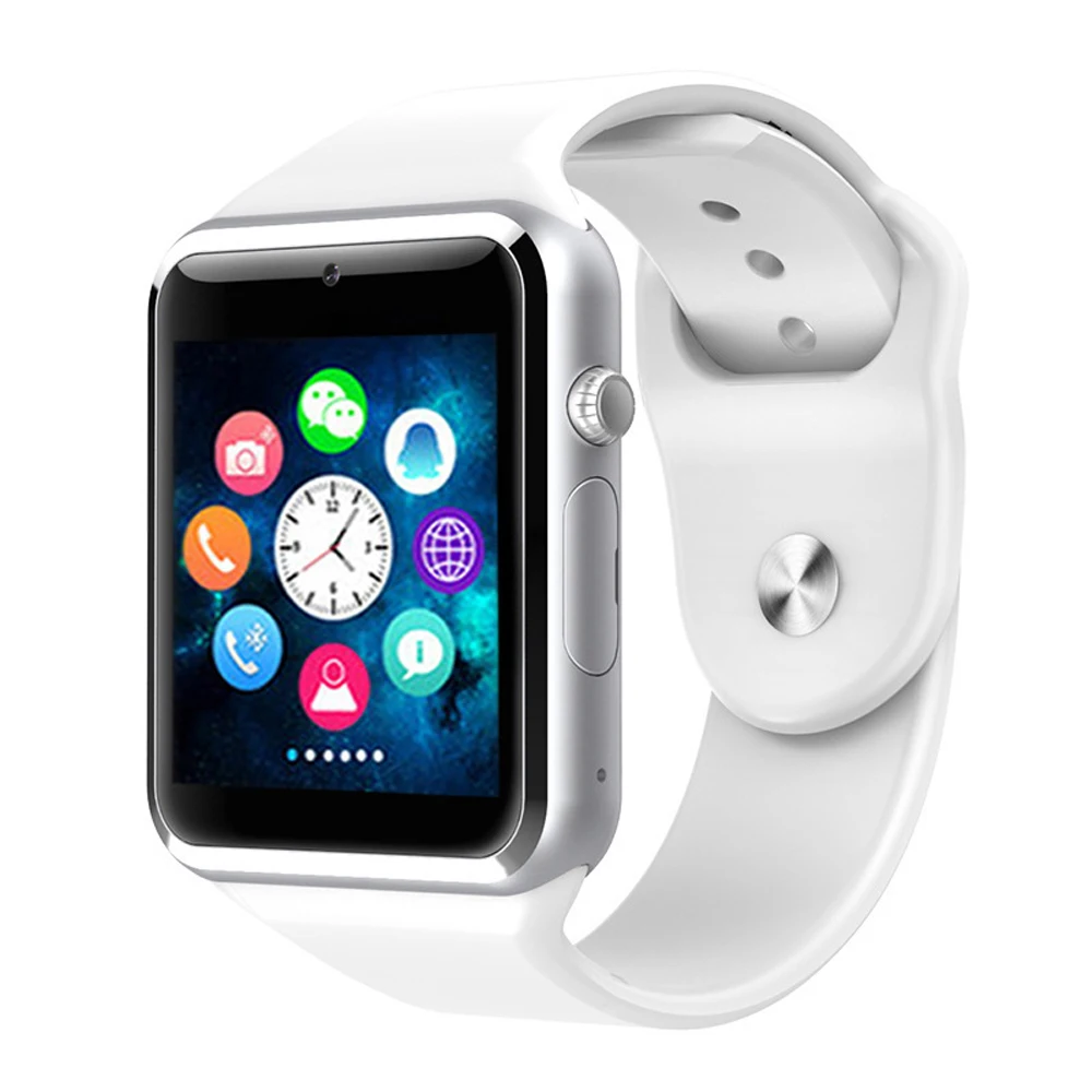 10 шт./лот A1 Bluetooth Смарт часы наручные Спорт Шагомер с SIM Камера Smartwatch для Android