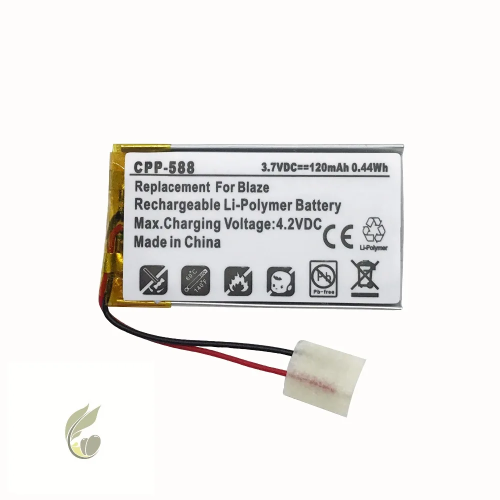 

OLIVE LEAF high-quality replace Battery/spare Battery for Fitbit Blaze Smartwatch Battery | 120mAh 0.44Wh, LSSP321830