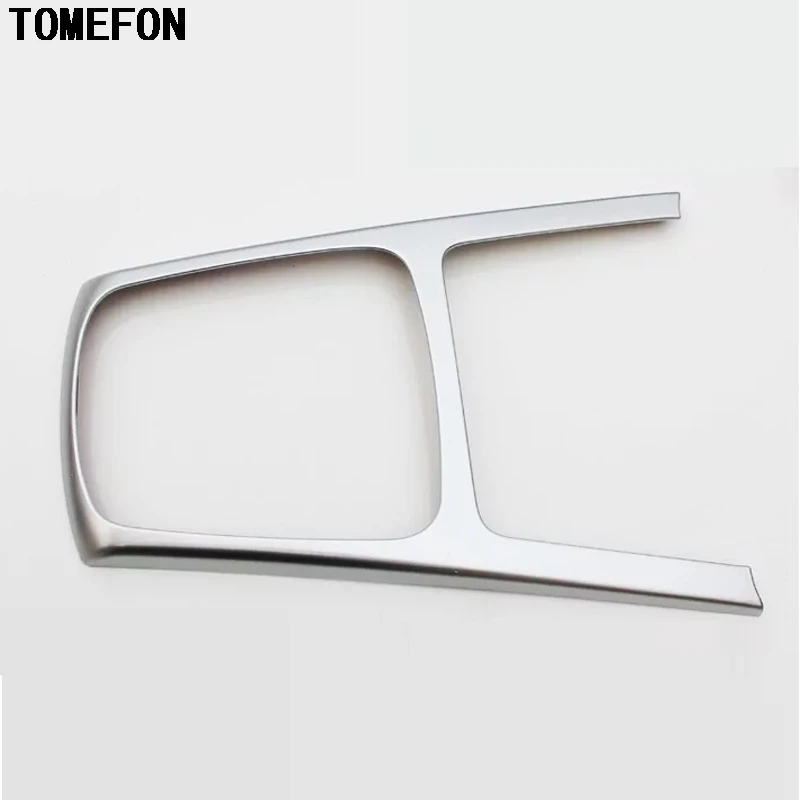 

TOMEFON For Kia Rio 4 Gears Fame Cover Interior U Panel Circle Chrome Trim Car-styling Mouldings Decoration Accessory Part 2017