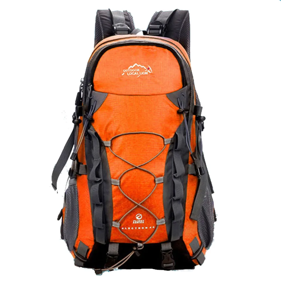 LOCAL LION Outdoor Sports Bag 40L Mountaineering Backpack Functional Men Women Bag Bolsas Femininas Hiking traveling Bag