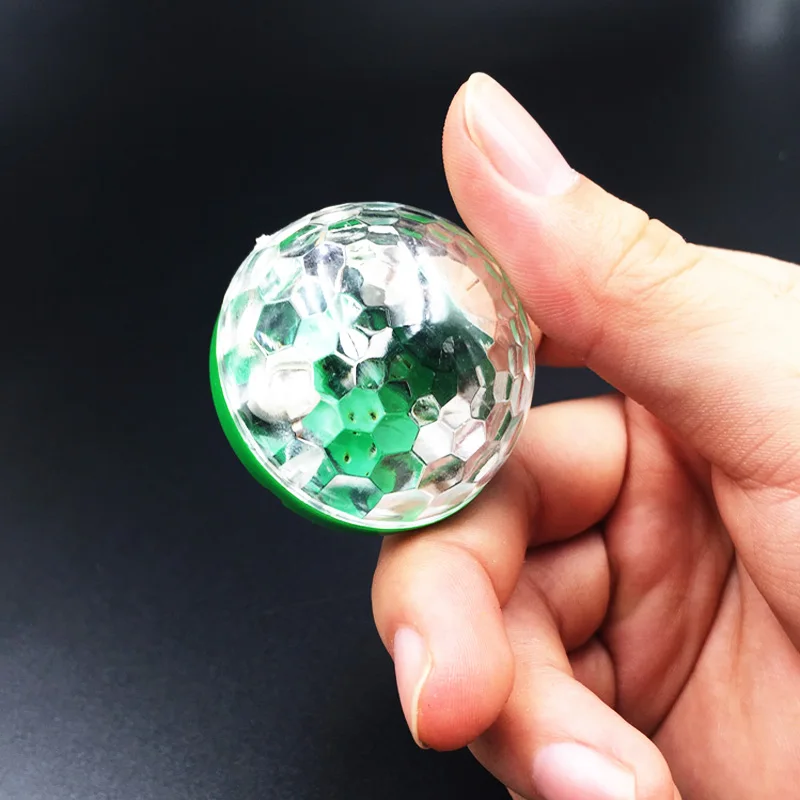 Mini USB Music Sensor Magic Stage Light Ball Portable Colorful Stage Lamp Projector Crystal Rotating Ball Disco Lights for Party (5)