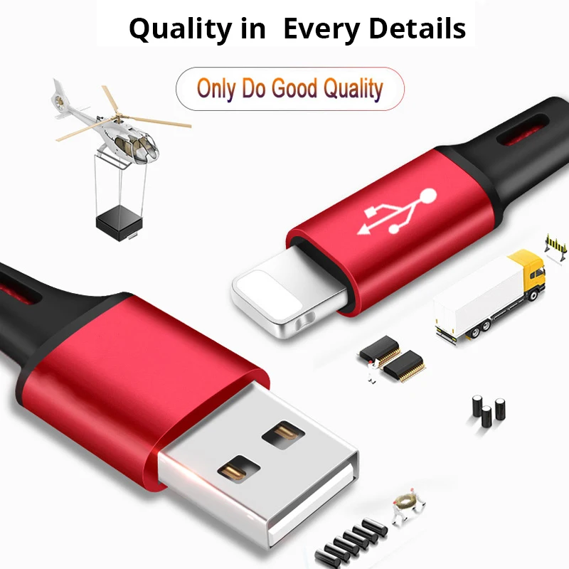 3 في 1 كابل يو اس بي ل فون X 8 7 6 شحن شاحن المصغّر usb كابل للأندرويد USB نوع c نوع-c الهاتف المحمول الكابلات