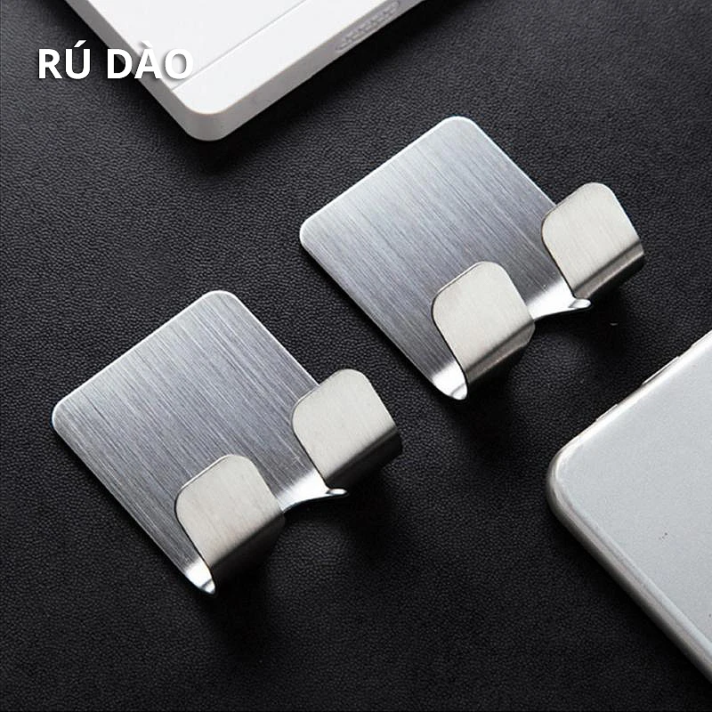 

Wall Mounted Stainless Steel Wire Drawing SUS 304 Brushed Robe Hook Bathroom Acceccsoies Hat Hook Clothes Hook