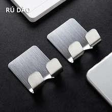 Wall Mounted Stainless Steel Wire Drawing SUS 304 Brushed Robe Hook Bathroom Acceccsoies Hat Hook Clothes Hook