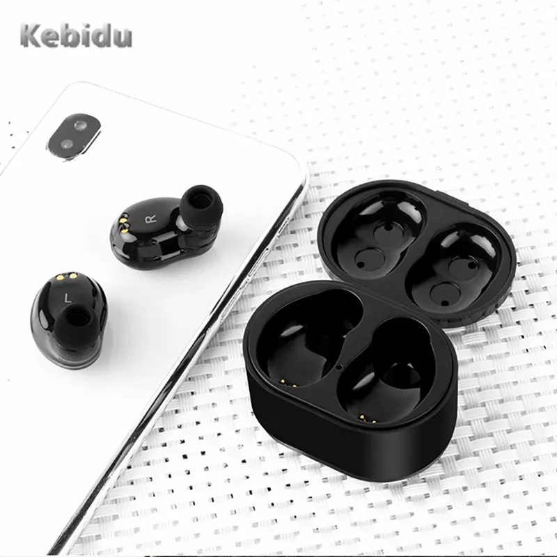 

Kebidu TWS-X6 In-ear Business Binocular Touch Waterproof Stereo Wireless Mini Bluetooth earphone for Phone With Charger Box