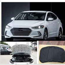 Для hyundai Elantra эко теплоизоляция хлопок звукоизоляция хлопок теплоизоляционная прокладка