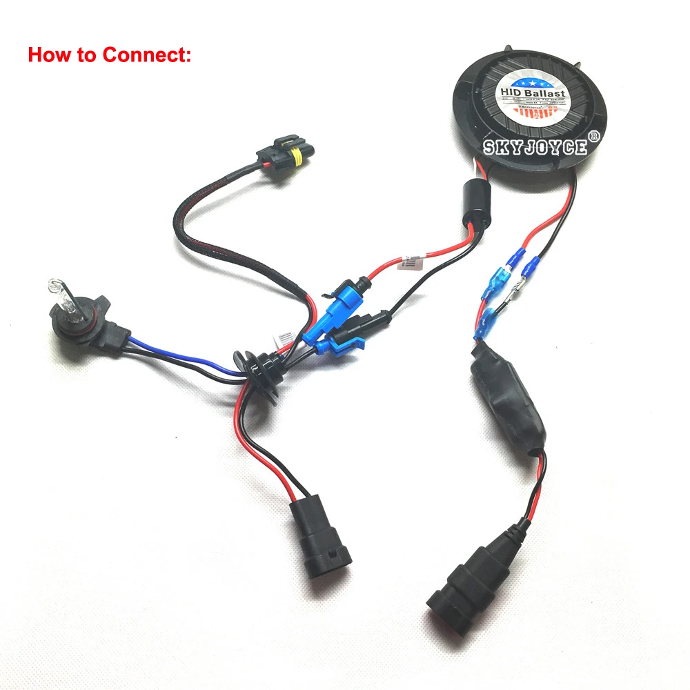 55W 9012 hid xenon kit envision headlight 9012 bi-xenon kit 4300K 5000K 6000K HIR2 9012 dual xenon projector bulb 9012 high low (4)