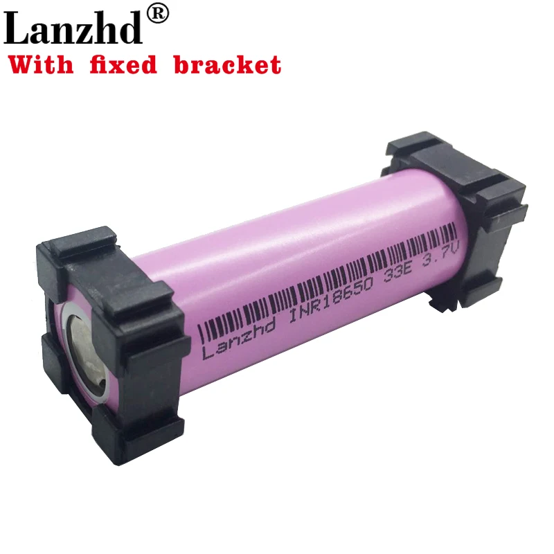 1-10PCS 18650 Batteries 3.7V Li ion 3300mAh 30A 18650VTC7 18650 battery and fixed bracket 18650 Holder with Splicing Bracket