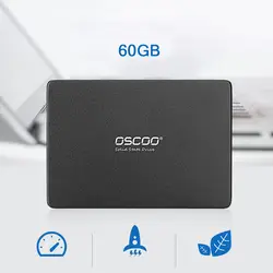 OSCOO 60 ГБ 2,5 дюйма SATA 3 6 Гбит/с Внутренний SSD твердотельный накопитель Жесткий диск Internal Solid твердотельные накопители