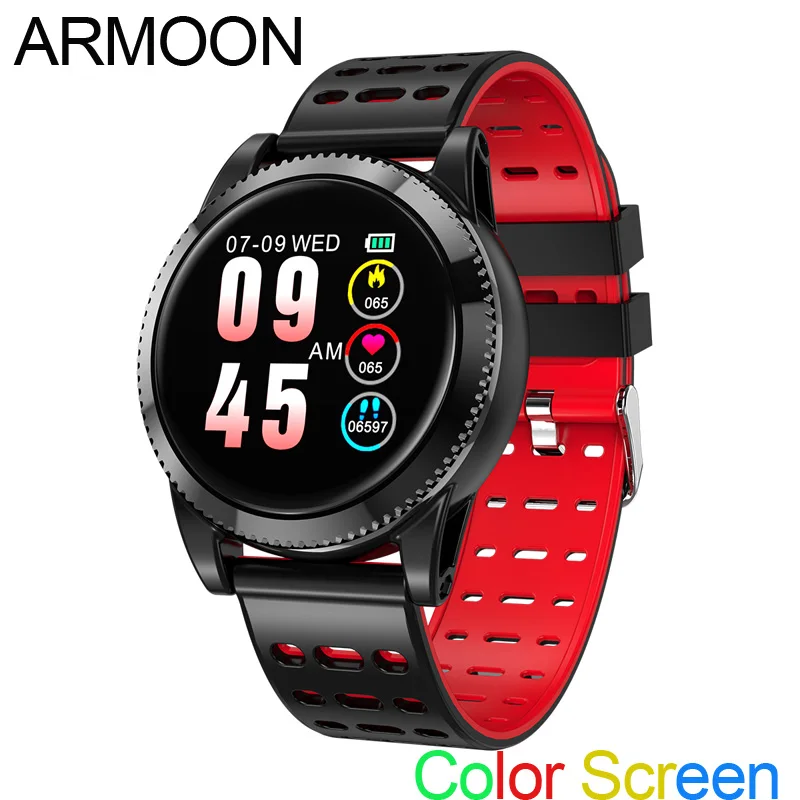 

Smart Watch M11 Heart Rate Fitness Bracelet Sleep Monitor Fitness Tracker Android IOS Band Color Screen Multi Sports Round Watch