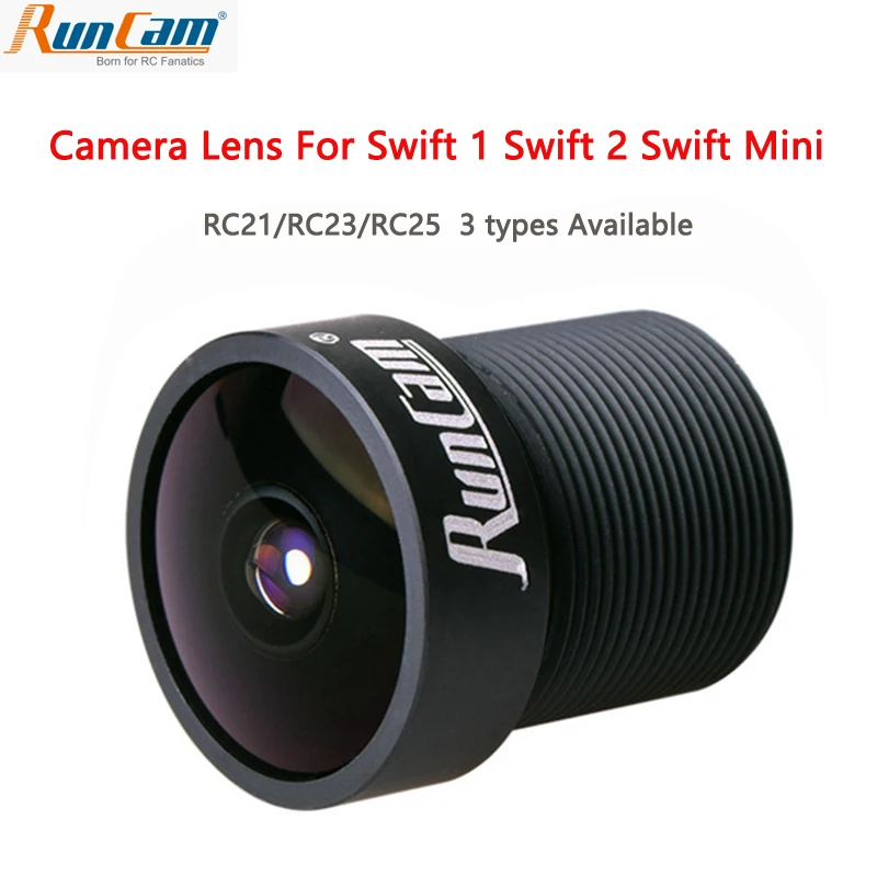 RunCam RC21/RC23/RC25 FPV объектив камеры 2,1 2,3 2,5 мм для Swift 1 Swift 2 Swift Min FPV гоночный Дрон Фристайл