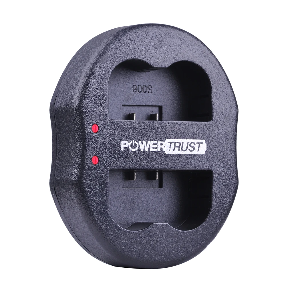 PowerTrust 2 шт. CGA S006 S006E S006A DMW BMA7 Батарея Dual USB Зарядное устройство для цифрового