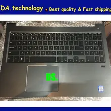 Wellendorff Genieus Упор для рук topcase Для Dell Vostro 15 5000 5568 V5568 15-5568 US клавиатура верхняя крышка сенсорная панель