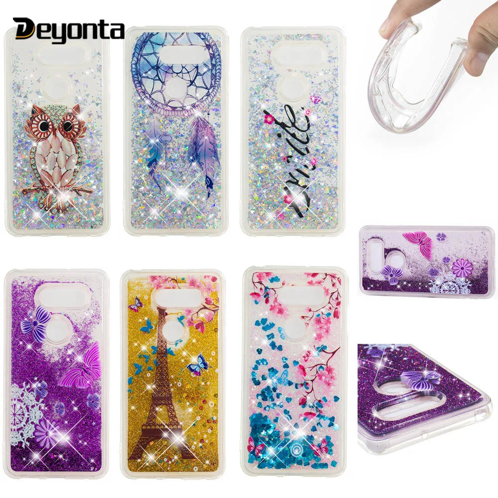 

Liquid Quicksand Case For LG V30 V20 Q8 Stylus 3 Cases Luxury Glitter Bling Cover Coque for LG K8 2017 K10 2018 Bumper Funda