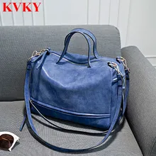 2016 New Autumn Woman Shoulder Bag High Quality Women Nubuck Leather Handbags Ladies Vintage Motorcycle Crossbody Messenger Bags