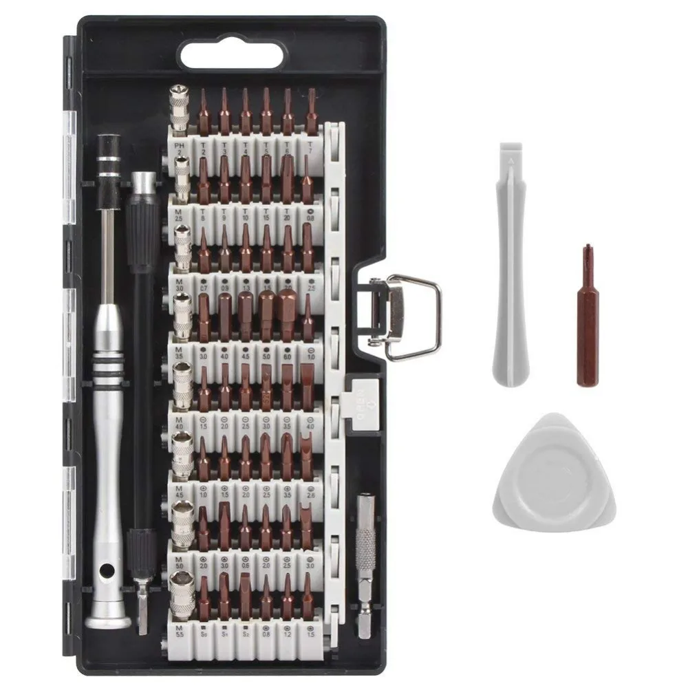 

Handskit 60 in 1 Screwdriver Set Precision Screwdriver Tool Kit for IPhone Tablet Macbook Xbox Cellphone PC Game Hand Tools