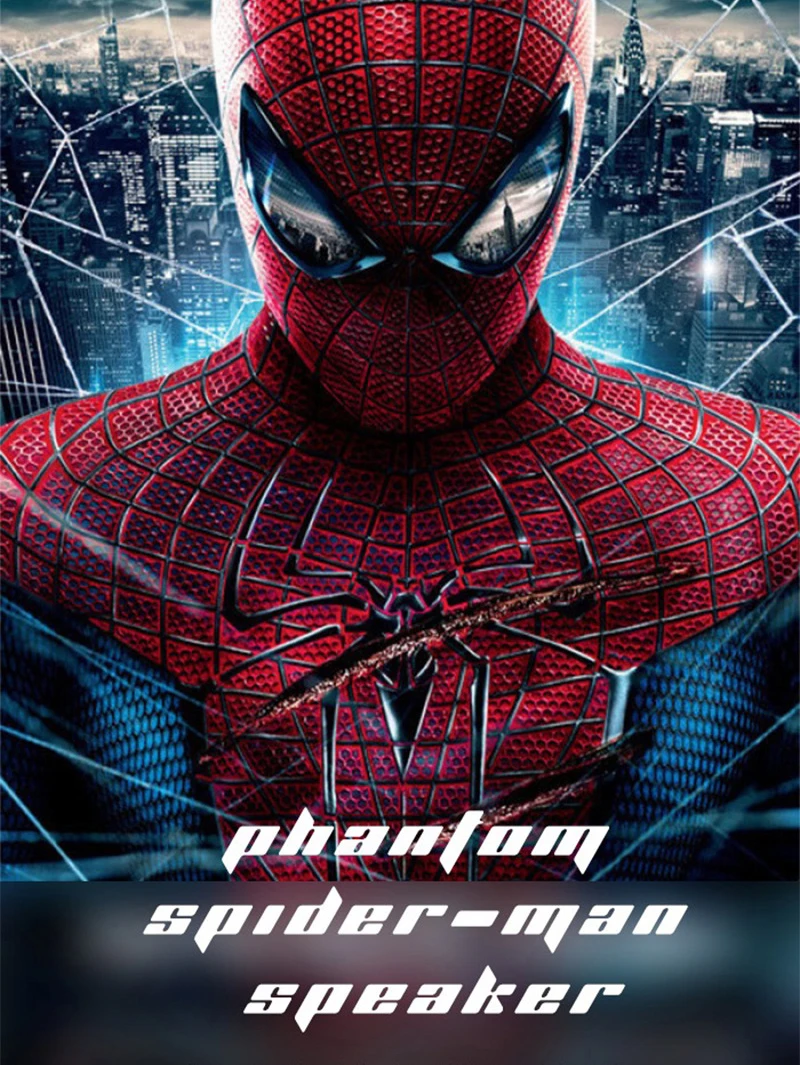 Phantom Spiderman беспроводной Bluetooth динамик Герой Мультфильм Стиль Портативный Bluetooth мини динамик