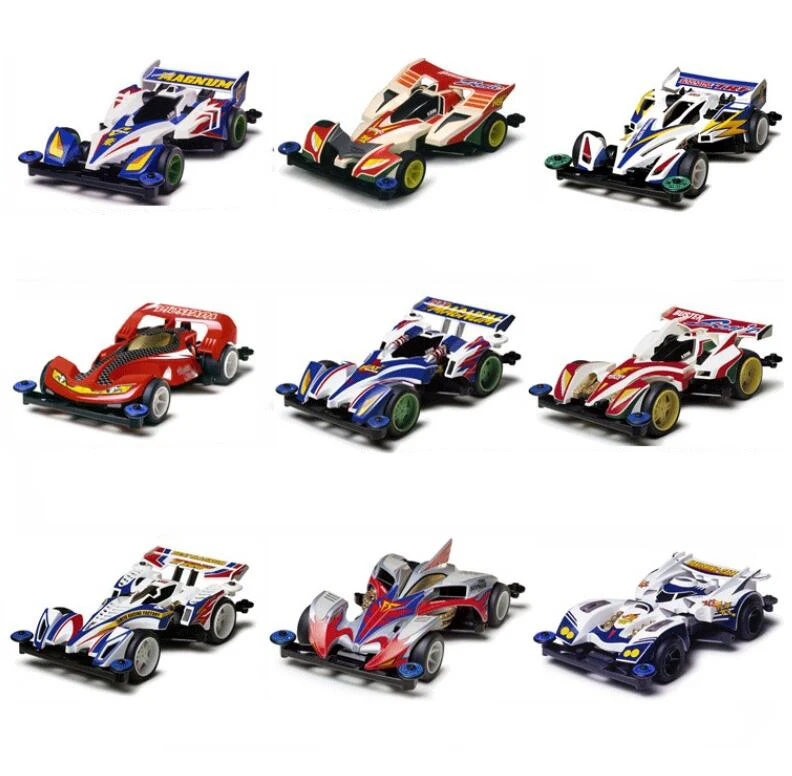 

1/32 Scale Mini 4WD Car Model MAGNUM SABER/SONIC SABER/HURRICANE SONIC/PROTO EMPEROR/MAX BREAKER TRF/BURNING SUN(Not Assembled)