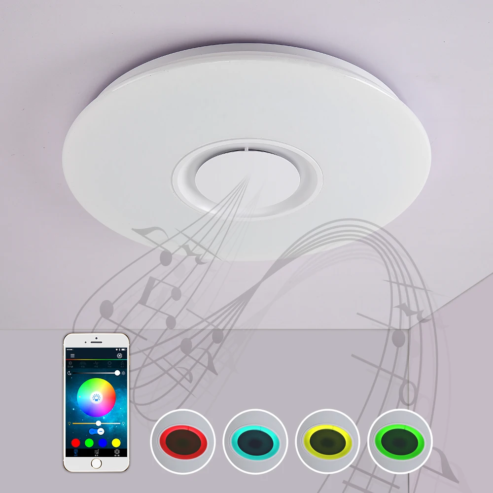 Lightme 24W LY музыкальный преобразователь света Bluetooth потолочный светильник с