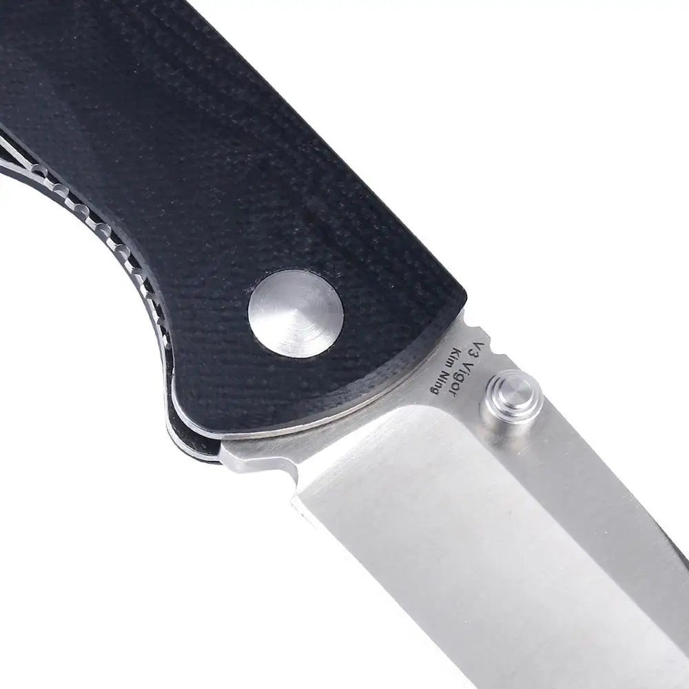 Складной мини нож Kizer Vigor V3403N1 карманный для повседневного использования черный