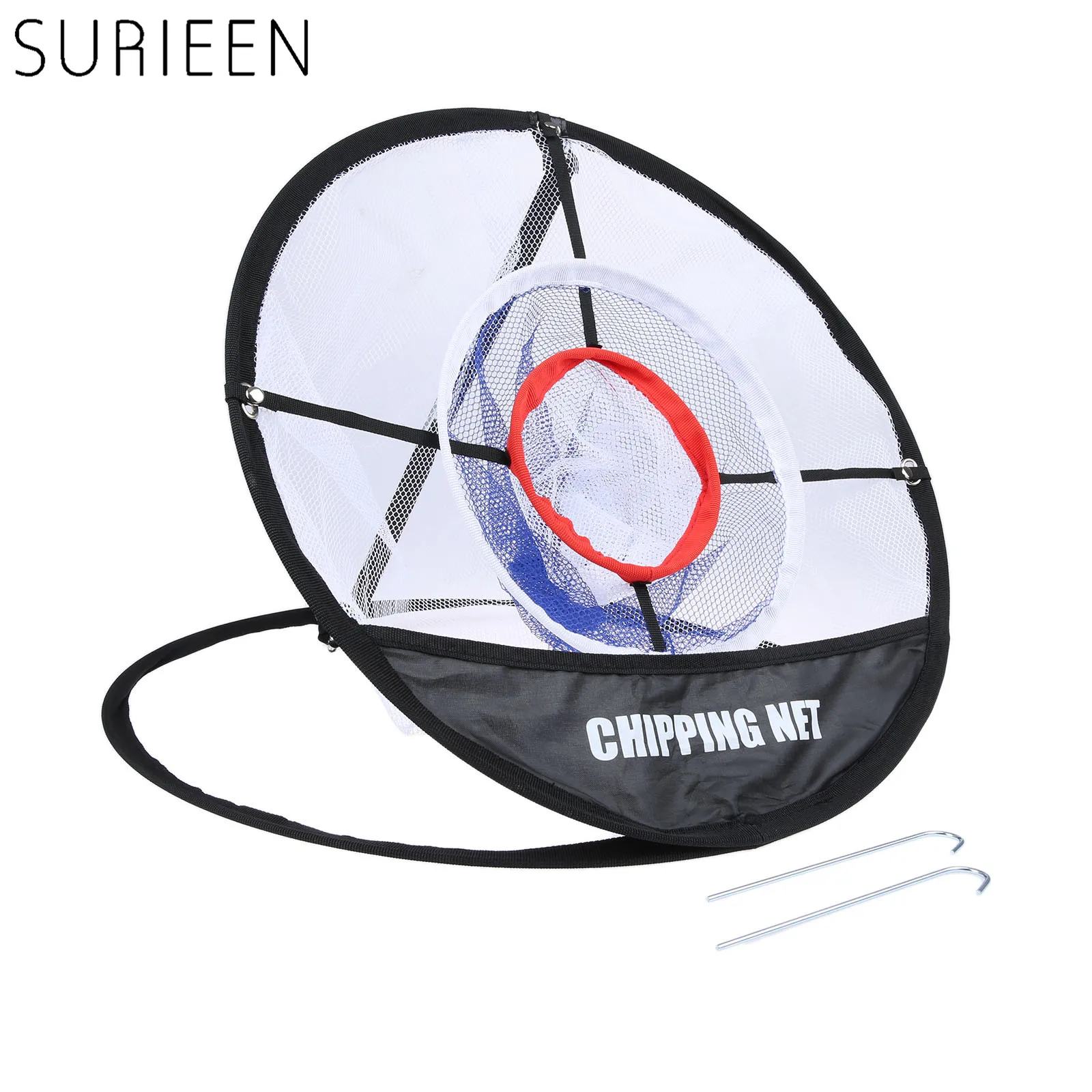 SURIEEN Golf Pop UP Indoor Outdoor Chipping Pitching клетки коврики тренировка легкая сетка для гольфа